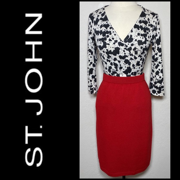 St. John Dresses & Skirts - St John fine gauge knit skirt